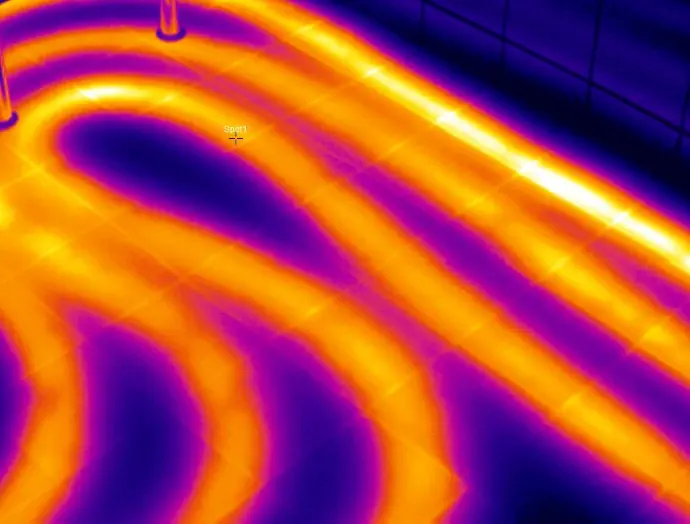 Opgewarmde vloerverwarming door mobiele ketels van Delex